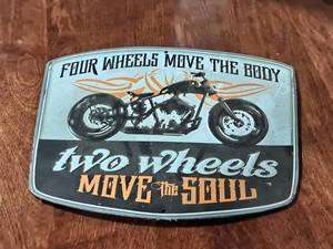 lot 121 image: Metal Sign