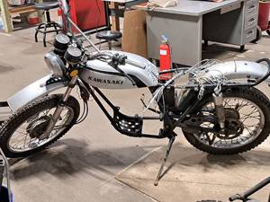 lot 42 image: Kawasaki Motorcycle (For Parts Only)