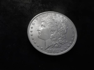 lot 8 image: 1882 Morgan Silver Dollar