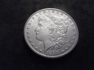 lot 29 image: 1898 O Morgan Silver Dollar