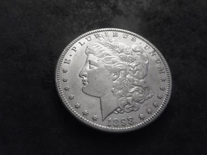 lot 30 image: 1898 S Morgan Silver Dollar