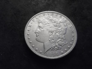 lot 31 image: 1899 Morgan Silver Dollar