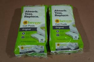 lot 119 image: 2 10-Packs Breeze Cat Pads