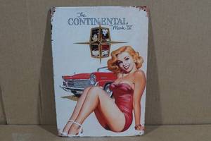 lot 162 image: The Continental Metal Sign