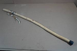 lot 174 image: 44.5 Walking Stick  with Deer Horn