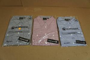 lot 191 image: 3 Mens Dress Shirts -Medium