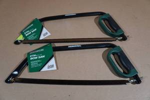 lot 209 image: 2 Masterforce 21 Bow Saws