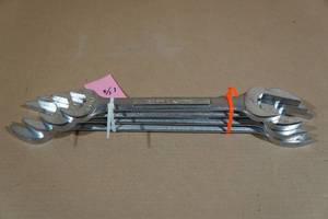 lot 15 image: Large Craftsman Open End Wrenches