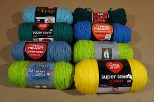 lot 46 image: 8 Yarn Skeins