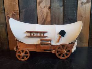 Cool Wooden Chuckwagon  with Canvas Top