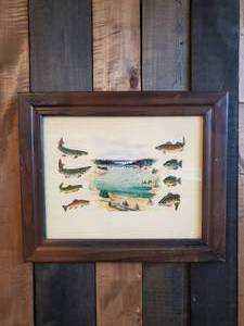 Beautiful Les Kouba Vintage Framed Print
