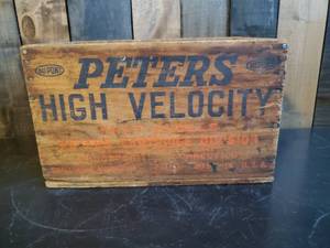 Vintage Peters High Velocity 16ga Shell Box