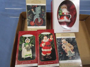 Ornaments, Santa, Hallmark