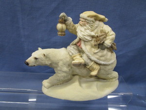 Into The Wind Victorian Santa