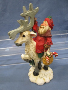 D Frykman Santa on Caribou