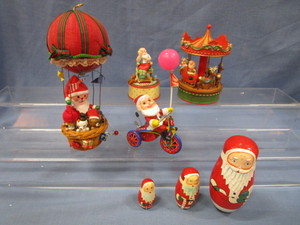 Carousel, Balloon, Tin Tricycle