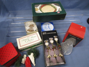 Tea Set, Candle Holders