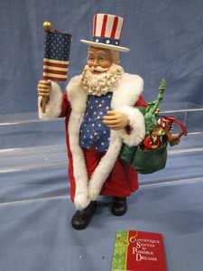 Patriotic Santa Clothtique