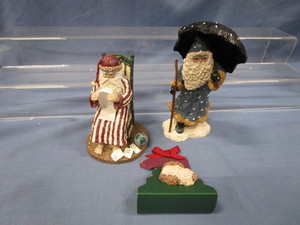 Belsnickle Santas, Pin