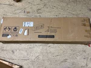 TV Console in Alder Brown Finish