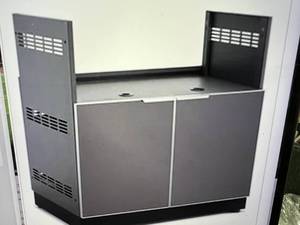 NewAge Outdoor Kitchens Aluminum Slate Grey 36-Inch Insert Grill Cabinet