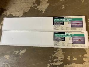 2 Everbilt Decorative Adjustable Shelf Kit - 6ft