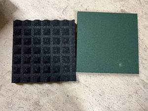 3 x 2ct Packs of Rubber Flooring Tiles
