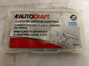 126 Piece Set of Autocraft Class 8 Fasteners
