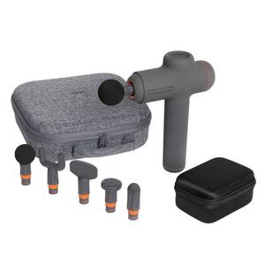 lot 48 image: Sharper Image Power Percussion Deep Tissue Massager 6 Attachments 6 Speeds