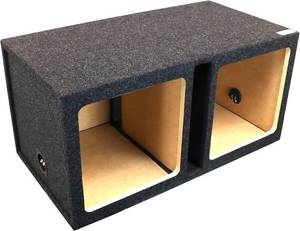 lot 45 image: Atrend Vented Dual Subwoofer Enclosure Engineered for Kicker Solo-Baric 15 L5 & L7 Subwoofers