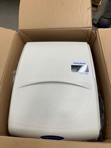 lot 17 image: WaterBoss 36,400 Grain Water Softener System - Reduces Hardness, Iron, Calcium, Dirt, and Sediment - Model 900 - Damaged Top Hidden By Cover - OK