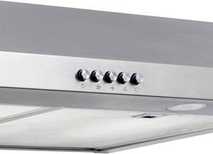 lot 13 image: Vissani Caprelo 30 in. 320 CFM Convertible Under Cabinet Range Hood in Stainless Steel with LED Lighting and Charcoal Filter
