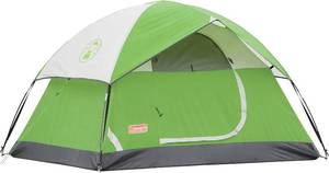 lot 43 image: New Coleman 2-Person Dome Tent for Camping  Sundome Tent with Easy Setup
