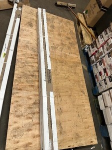 lot 104 image: 10 Mohawk Home 84.5 Trim  Molding&nbspInstaForm 5-in-1 Laminate Molding MINC5-04139 Retail $777.90 Marked # 5