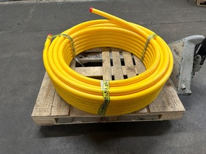 lot 39 image: Home-Flex 1-14 in. IPS x 250 ft. DR 11 Underground Yellow Polyethylene Gas Pipe - Model 19-1211250 Retail $254.40