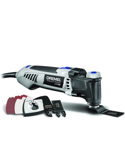 lot 28 image: Dremel Multi-Max MM35 3.5 Amp Variable Speed Corded Oscillating Multi-Tool Kit with 12 Accessories and Storage Bag