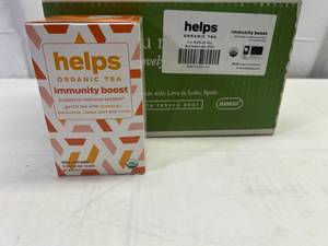 lot 388 image: LL. 6x 16 tea bags-Helps Organic Tea-Immunity Boost