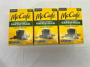 lot 145 image: MM. 3x 10 Kcups McCafe -Caf De Olla