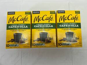 lot 146 image: MM. 3x 10 Kcups McCafe -Caf De Olla