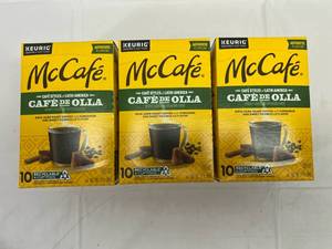 lot 149 image: MM. 3x 10 Kcups McCafe -Caf De Olla