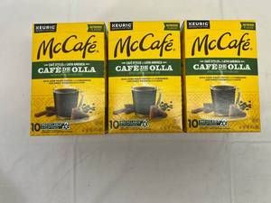 lot 150 image: MM. 3x 10 Kcups McCafe -Caf De Olla