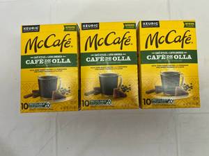 lot 151 image: MM. 3x 10 Kcups McCafe -Caf De Olla