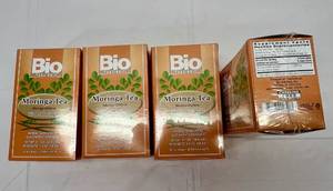 lot 399 image: MM. 8x 30 tea bags-Bio Nutrition Moringa Tea