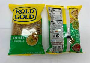 lot 182 image: 12x 3.5oz Rold Gold Orignal Waffle Pretzels