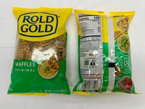 lot 184 image: 12x 3.5oz Rold Gold Orignal Waffle Pretzels