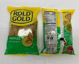 lot 185 image: 12x 3.5oz Rold Gold Orignal Waffle Pretzels