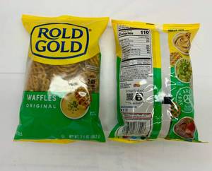 lot 187 image: 12x 3.5oz Rold Gold Orignal Waffle Pretzels