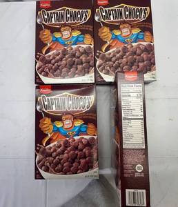 lot 253 image: 6x 11.5oz Captain Chocos Cereal