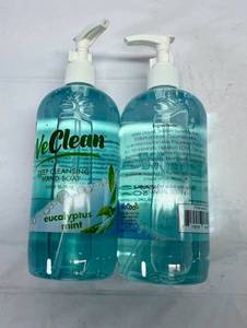 lot 394 image: 3x 16.9oz We Clean Deep Cleansing Hand Soap-Eucalyptus Mint