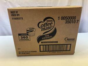 lot 327 image: 360x Coffee Mate Creamer-Original